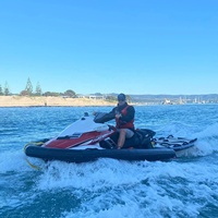 Collier gonflable de ponton de bateau de jet ski pour la prévention des collisions
