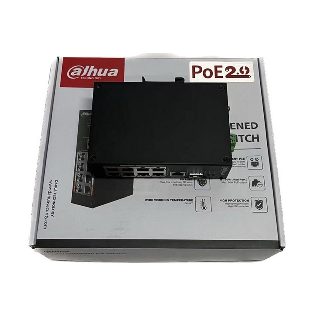 CS4210-8GT 10-Port Cloud Managed Desktop Switch Dahua PoE Switch CS4210-8GT