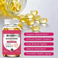 Gélules de L-glutathion végétaliennes, sans OGM, sans gluten, à base de plantes, pour le soutien immunitaire (vente en gros)