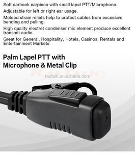 ชุดหูฟังเพลงแบบมีสายสำหรับเครื่องรับส่งวิทยุพูดคุยได้สองทางสำหรับ MTH600 MTH650 MTH800 MTP850 MTH850 - Product Image 3