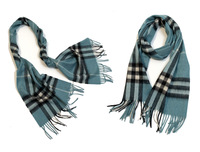 Longue Écharpe Châle en Laine Frangée Tendance Vintage Style Londonien pour Hiver, Chaude Quotidienne, Élégante, Douce au Toucher et à Motif Carreaux Classique