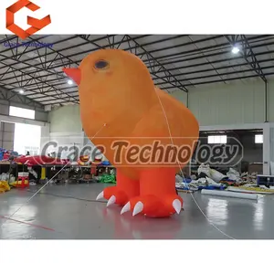 Custom Giant Inflatable Chicken Mascot Inflatable Rooster Chicken Balloon Animal Cartoon Event Decor Advertising