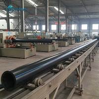 Tuyau en plastique HDPE adaptable au sable et au sol, DN90-800MM, haute flexibilité, pour le drainage des eaux usées et la construction sur sols molles