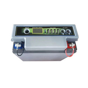 <span class=keywords><strong>12V</strong></span> 100Ah AGM ディープサイクルバッテリー ソーラー RV マリン UPS バックアップ電源 メンテナンスフリー - Product Image 1