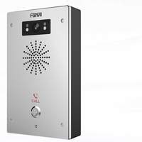 Interphone vidéo SIP Fanvil I16SV IP65 IK10 anti-vandalisme avec caméra HD, vision nocturne IR, appel d'urgence 3W AEC, anti-sabotage, 2 entrées/sorties, PoE