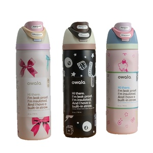 <span class=keywords><strong>Mug</strong></span> de voyage moderne grand format 24/30 oz avec paille, design de tasse à fruits portable - Product Image 1