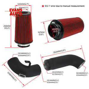 Kit Sistem Asupan Udara Dingin untuk BMW N20 F30 220i 228i 320i 328i 420i 428i <span class=keywords><strong>2</strong></span>.0L Tahun 2012-2016 SP1122WB Selang & Pipa Asupan Udara - Product Image 2