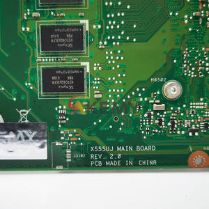 มาเธอร์บอร์ดแล็ปท็อป X555UJ สำหรับ Asus <span class=keywords><strong>VivoBook</strong></span> F555U FL5800U X555U K555U X555UJ X555UF เมนบอร์ด X555UB <span class=keywords><strong>I3</strong></span>เมนบอร์ดซีพียู I7 - Product Image 6