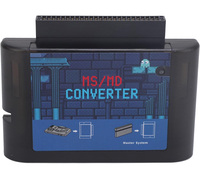Convertisseur de carte de jeu MS vers MD Convertisseur MS/MD Adaptateur de cassette vidéo de jeu pour Retron 5 3 2 pour Sega Mega Drive Genesis