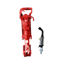 YT24 bor batu pneumatik Jackhammer Manual pegangan tangan Mini untuk kompresor udara tambang