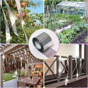 Cinta repelente <span class=keywords><strong>de</strong></span> pájaros <span class=keywords><strong>de</strong></span> 2,5 cm para Control <span class=keywords><strong>de</strong></span> aves <span class=keywords><strong>de</strong></span> plagas <span class=keywords><strong>de</strong></span> <span class=keywords><strong>frutas</strong></span> para jardín, cinta reflectante <span class=keywords><strong>de</strong></span> doble cara para asustar pájaros, Ideal para valla - Product Image 5