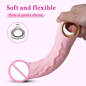 Consolador vibrador realista de 10 modos para mujer, de carga magnética clítoris, punto G, juguete sexual Anal, potente estimulador, masajeador de varita - Product Image 5