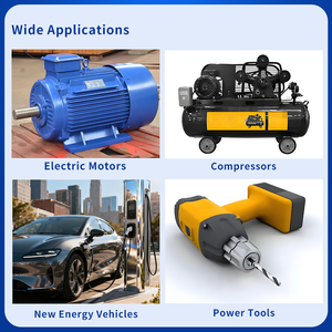 Fil de cuivre de qualité supérieure AWG21.5 pour l'enroulement de moteurs électriques automobiles NEV, <span class=keywords><strong>isolation</strong></span> en polyimide, résistance à la chaleur ultra-élevée 240°C - Product Image 6