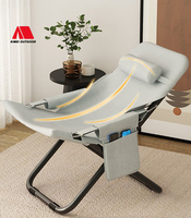 Fauteuil inclinable multi-positions Mingchan, dossier réglable, pliable, portable, pour jardin, extérieur, camping, voyage