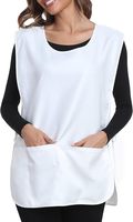 Bavoir de coiffeur en coton et polyester personnalisé, tablier de restaurant, tablier de coiffeur unisexe pour communauté et bénévoles