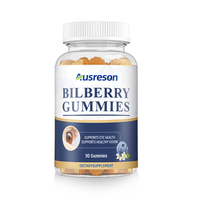 Gummies de Vitamines à l'Extrait de Myrtille Bio Sans Sucre SPL OEM – Soutient la Santé Oculaire et la Vision – Complément Alimentaire à base de Myrtille