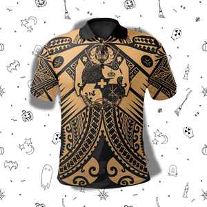 เสื้อโปโลโปโลผู้ชายผ้าโพลีเอสเตอร์ดูดซับความชื้นสำหรับเล่นกีฬากลางแจ้งพิมพ์ลายโลโก้ออกแบบได้ตามต้องการ - Product Image 2