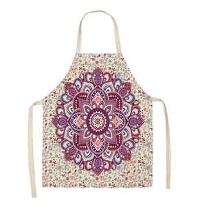 Tablier à motif Mandala occulte, tablier de cuisine <span class=keywords><strong>Datura</strong></span>, tablier à bavette pour adulte - Product Image 4