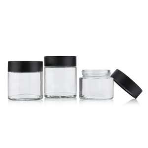 Smell Proof Container Smell Proof 2 3 4 Fl Oz Clear Glass Straight Sided Container Airtight Child Resistant Glass Jar