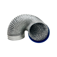 Tuyau de ventilation en aluminium commercial, flexible et rétractable, 3 couches épaisses, 1, 2, 3 mètres