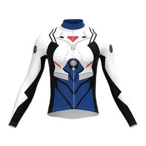 Maillot de cyclisme unisexe Zede style anime et manga, manches longues, respirant, coupe-vent, séchage rapide, pour le cyclisme en montagne et sur route - Product Image 1