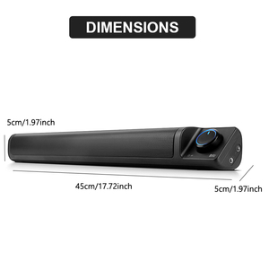 Trung Quốc Nhà máy phổ biến Stereo Bass Loa máy tính Máy Tính Bảng Máy tính để bàn USB Màn hình Soundbar loa cho rạp hát tại nhà hệ thống - Product Image 6