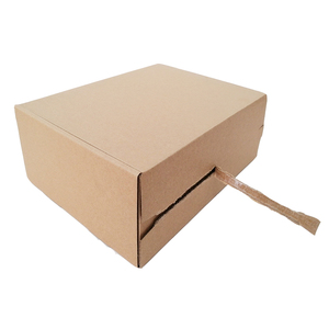 Boîte d'expédition auto-scellante à fermeture éclair adhésive facile à déchirer Stratification mate Revêtement UV Feuille Boîte d'emballage en carton Éponge postale Magasins - Product Image 5