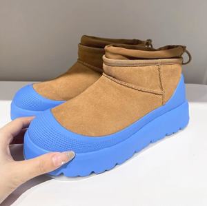 Botas de Estilo Casual para Hombre y Mujer, Diseño Personalizado 2025, Marca de Lujo, con Logotipo, Forro de Algodón, Suela Gruesa, Térmicas y Ligeras - Product Image 5
