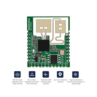 Módulo de Radar de Onda Milimétrica de 60 GHz MinewSemi ME72MS02, UART, Monitoreo de Respiración y Frecuencia Cardíaca en Tiempo Real, 0.3-3 m, Techo/Inclinado