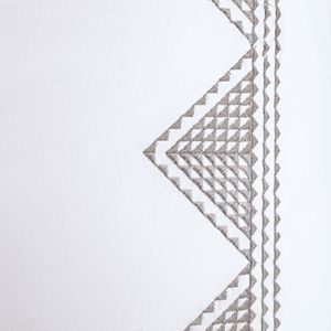 DB Euro Sham avec oreiller fonctionnel et positionneur à broderie en coton - Product Image 4
