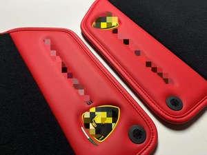 Tapis de sol adaptés à la Lamborghini URUS. Intérieur tout-terrain hybride Urus <span class=keywords><strong>SE</strong></span>. Tapis de sol en cuir entièrement recouvrants. - Product Image 2