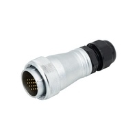 Connecteur industriel WS28 à 26 broches, prise d'aviation, connecteur électrique à courant élevé, connecteur de câble mâle