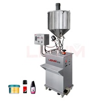Machine de remplissage automatique à visqueuse, pour le chauffage et la fabrication de cire à poils épais, ml