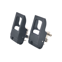 ZSTC C-BOX. . Poignée d'interconnexion/extraction type IET, levier noir, bouton gris, bas, haut 20817-652 20817-654