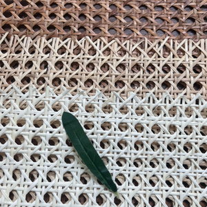 Chaise en plastique en sangle de canne en rotin rouleau de maille naturelle pour la fabrication de chaise rotin artisanat panier meubles bricolage panier maille - Product Image 1