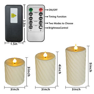 Flameless LED Tea Light Electronic <strong>Candle</strong> Set for Home Decor Bar Outdoor Party Birthday Easter <strong>Music</strong> Festival Led <strong>Candle</strong> Light - Product Image 5