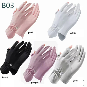 Gants de sécurité d'été pour femmes, protection solaire, écran tactile, moufles pour sports d'extérieur, conduite, pêche, travail. - Product Image 5