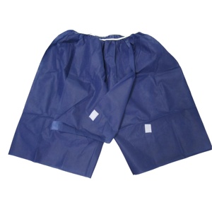 Pantalones de examen médico desechables de primera calidad, pantalones de rectoscopio no tejidos multicapa, pantalones de colonoscopia SMS de rehabilitación azul oscuro - Product Image 6