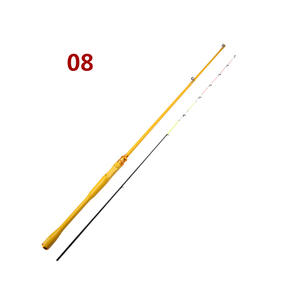 Caña de Pescar de Fibra de Vidrio para Lanzamiento desde la Orilla, 1.8m 2.1m, Mango de <span class=keywords><strong>Madera</strong></span>, Multi-sección, Punta Suave - Product Image 6
