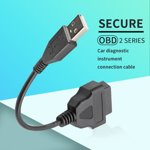 カスタム16ピンメスObd2usbケーブルobd2-usbケーブルUSB2.0Aオスobd2ラップトップケーブルobd自動車診断ハーネス - Product Image 3