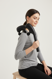 Pistola de Masaje de Percusión 2 en 1 con Mango Ergonómico Extensible y Desmontable, Pistola de Masaje Deportivo de Tejido Profundo con Mango Extraíble - Product Image 4