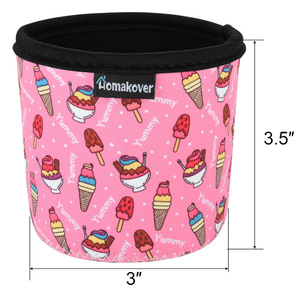 Funda de Neopreno Personalizada para Tarrina de Helado de 24 oz, Funda para Contenedor de Pinta con Impresión Personalizada para <span class=keywords><strong>Ben</strong></span> and Jerry's, Haagen Dazs - Product Image 4