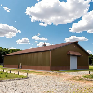 Tùy chỉnh thiết kế prefab thép chi phí thấp đúc sẵn công nghiệp kim loại cách nhiệt Bảng điều khiển Kết Cấu Thép nhà kho xây dựng - Product Image 2