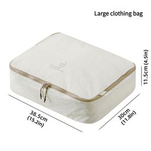 Nouvel ensemble de 5 sacs de rangement de voyage en nylon de haute qualité pour sous-vêtements, pratique pour les voyages, ensemble de rangement de bagages imperméable - Product Image 2