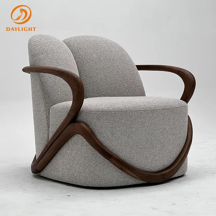 Роскошный диван в скандинавском стиле для гостиной, серый стул для отдыха с оттоманкой, современная уличная мебель