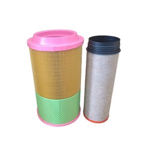 Kit de Filtro de Aire Exterior Manny 25150150-004P1 y Filtro de Aire Interior 25150150-004P2 para Admisión de Compresor con Doble Filtración - Product Image 2