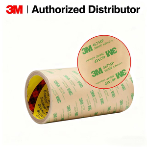 Nastro <span class=keywords><strong>Biadesivo</strong></span> <span class=keywords><strong>3M</strong></span> 467MP, <span class=keywords><strong>Rotolo</strong></span> <span class=keywords><strong>3M</strong></span> 200MP 0,05mm 305mm X 55m, Nastro Resistente al Calore per Acrilico Trasparente - Product Image 4