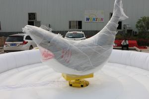 WINSUN-tiburón inflable para niños, <span class=keywords><strong>simulador</strong></span> de rodeo, mecánico, divertido, a la venta - Product Image 6