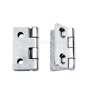 Bisagra simétrica de acero inoxidable brillante de 38, 40, 50 mm con acabado pulido a espejo para herrajes marinos - Product Image 3