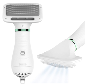 Pengering rambut hewan peliharaan profesional, pengering rambut anjing dengan pin baja tahan karat untuk bulu keriting dan anjing dan kucing berbulu panjang - Product Image 2